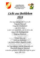2018-12-24 Licht aus Betlehem